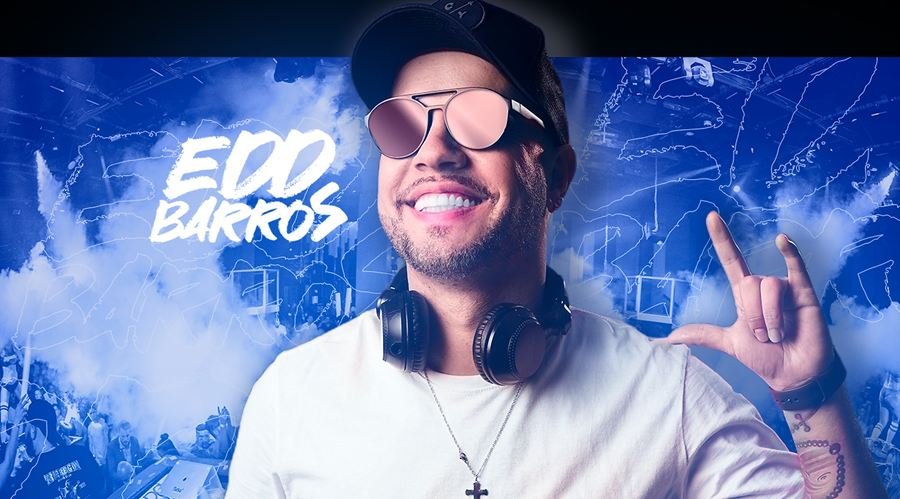 Banner com a logo de Edd Barros DJ.